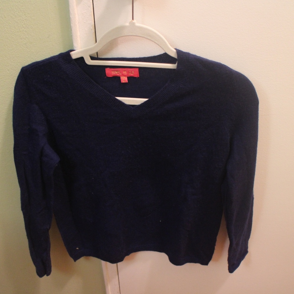 ME.N.U. Blue cashemere sweater size xs